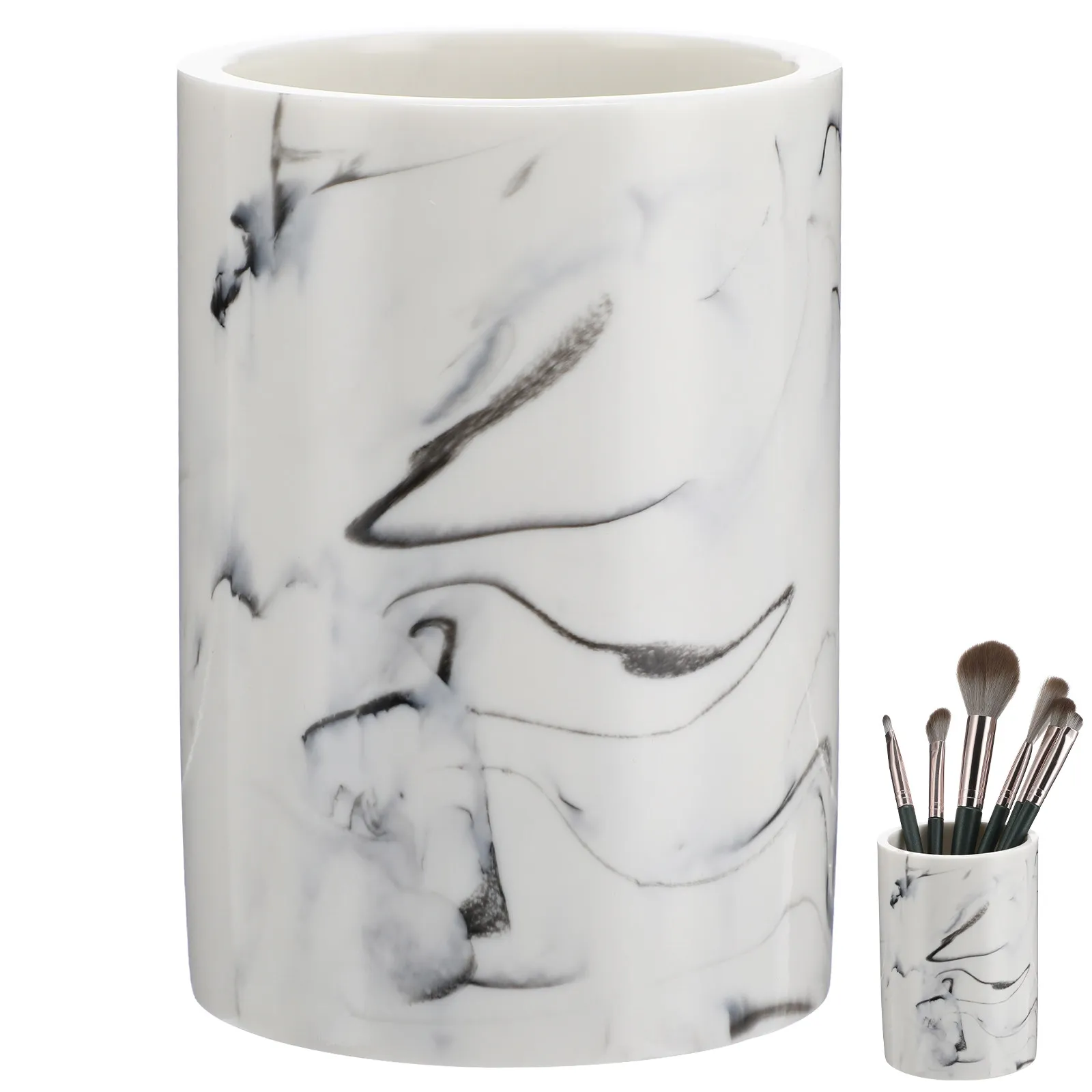 1Pcs Marbling Tooth Brush Cup Elegant Simple Design Non Deformable Bathroom Gargle Cup Easy Clean Smooth Surface Household Use
1Pcs Marbling Tooth Brush Cup Elegant Simple Design Non Deformable Bathroom Gargle Cup Easy Clean Smooth Surface Household Use