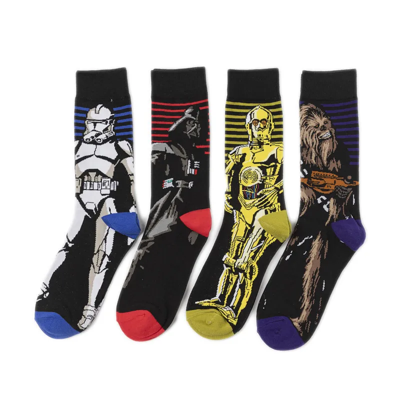 Stars Wars Long Socks Wome Men Breathable Cartoon Sock The Mandalorian Sock Combed Cotton Winter Hip Hop Harajuku INS Socks
Stars Wars Long Socks Wome Men Breathable Cartoon Sock The Mandalorian Sock Combed Cotton Winter Hip Hop Harajuku INS Socks
