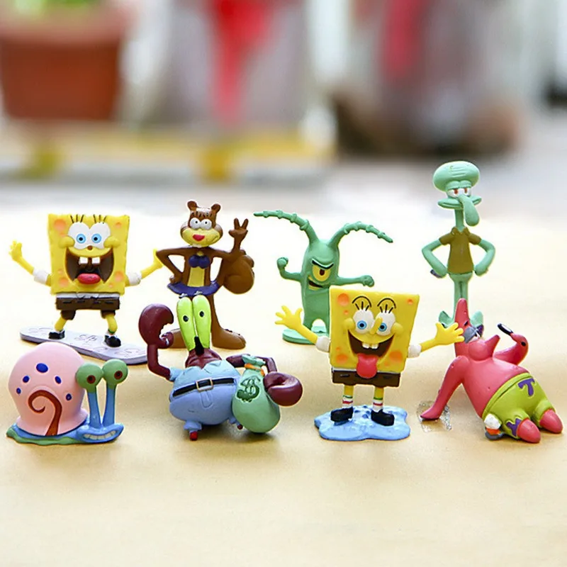 8Pcs/Set Big Size SpongebBob Action Figure Toys for Girl Playing Gift Anime Patrick Star Krabs Collection Model Figuras Dolls
8Pcs/Set Big Size SpongebBob Action Figure Toys for Girl Playing Gift Anime Patrick Star Krabs Collection Model Figuras Dolls