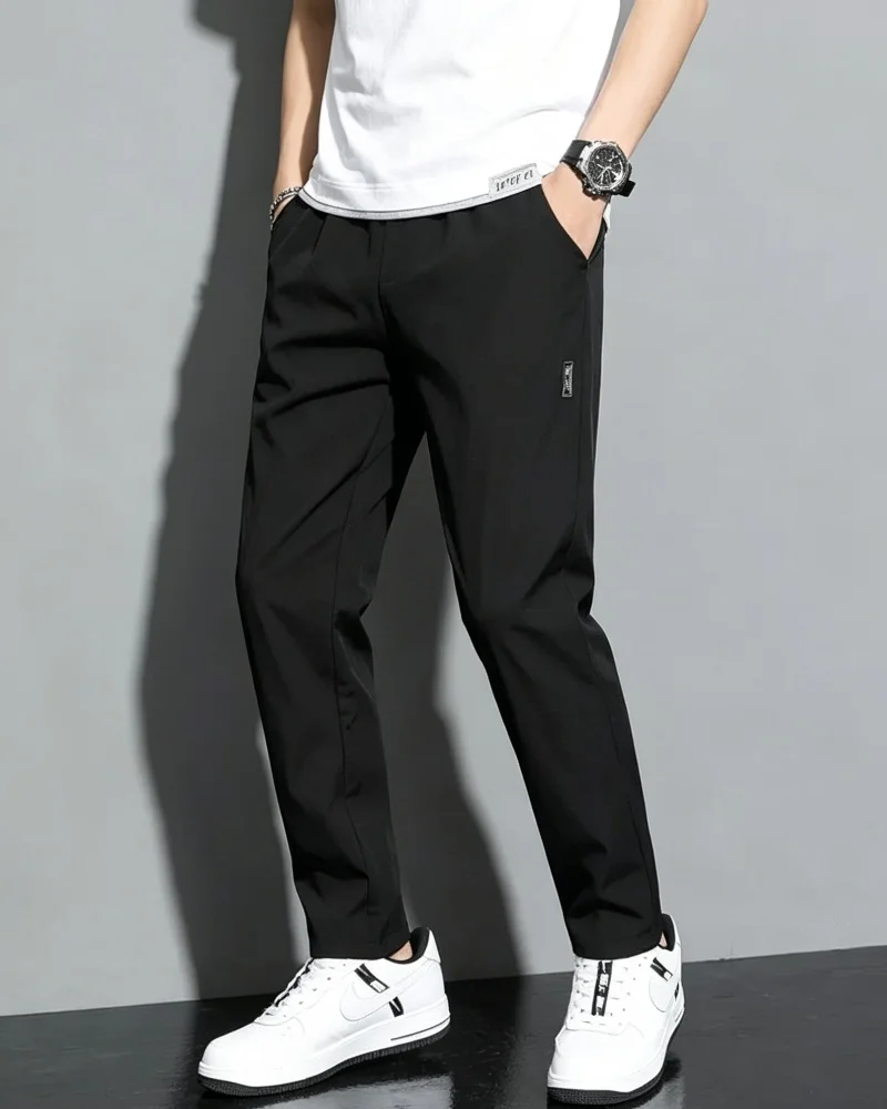 Men's Ice Silk Quick Dry Casual Pants 2026 Summer Slim Fit Korean Style Straight Sports Trousers
Men's Ice Silk Quick Dry Casual Pants 2026 Summer Slim Fit Korean Style Straight Sports Trousers