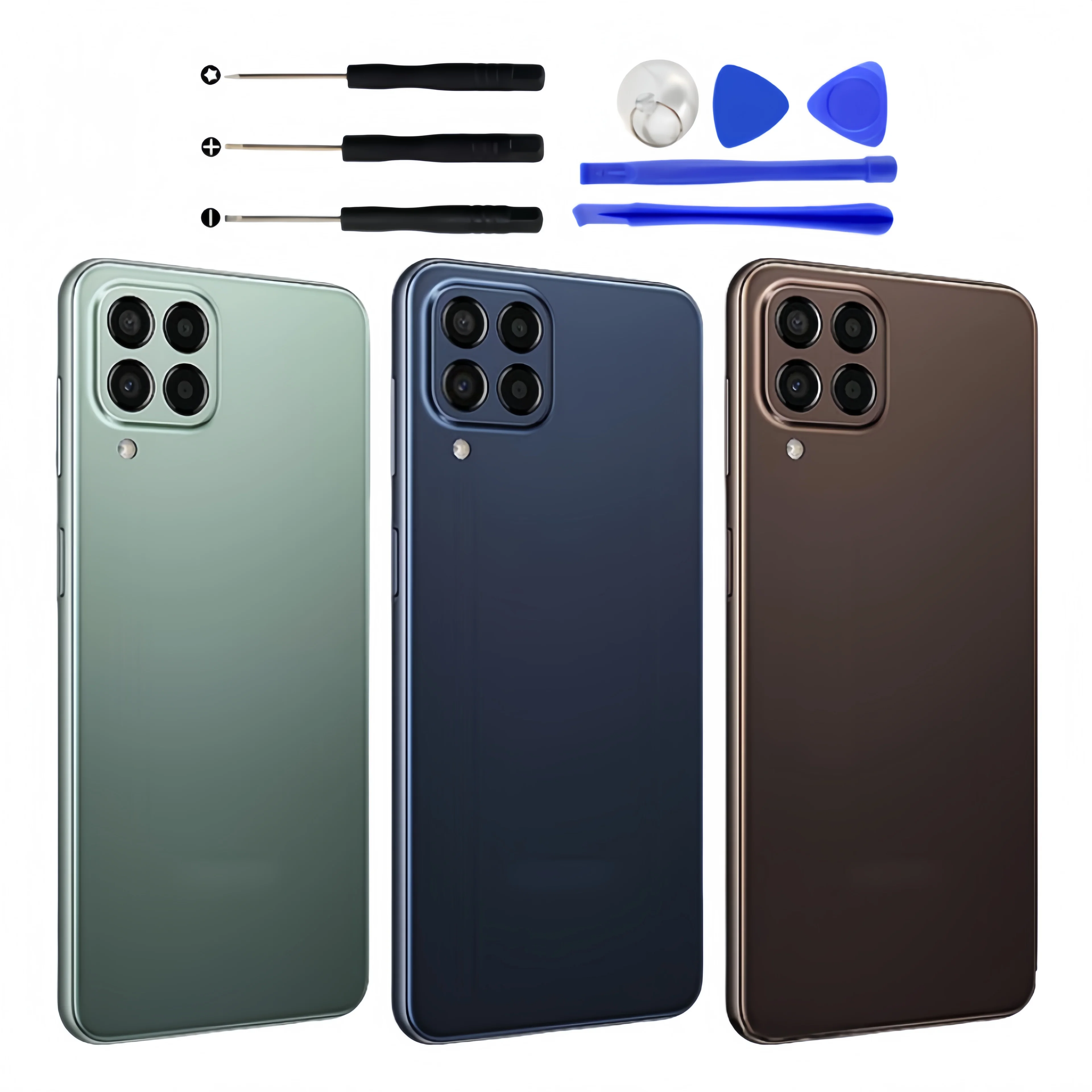 Back Glass Replacement for Samsung Galaxy M33 SM-M336B SM-M336BU SM-M336BU/DS SM-M336K Back Cover Rear Housing
Back Glass Replacement for Samsung Galaxy M33 SM-M336B SM-M336BU SM-M336BU/DS SM-M336K Back Cover Rear Housing
