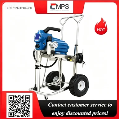 Airless Painting Machine PT395 Elevated Wall Latex Paint High-pressure Airless Paint Sprayer
Airless Painting Machine PT395 Elevated Wall Latex Paint High-pressure Airless Paint Sprayer