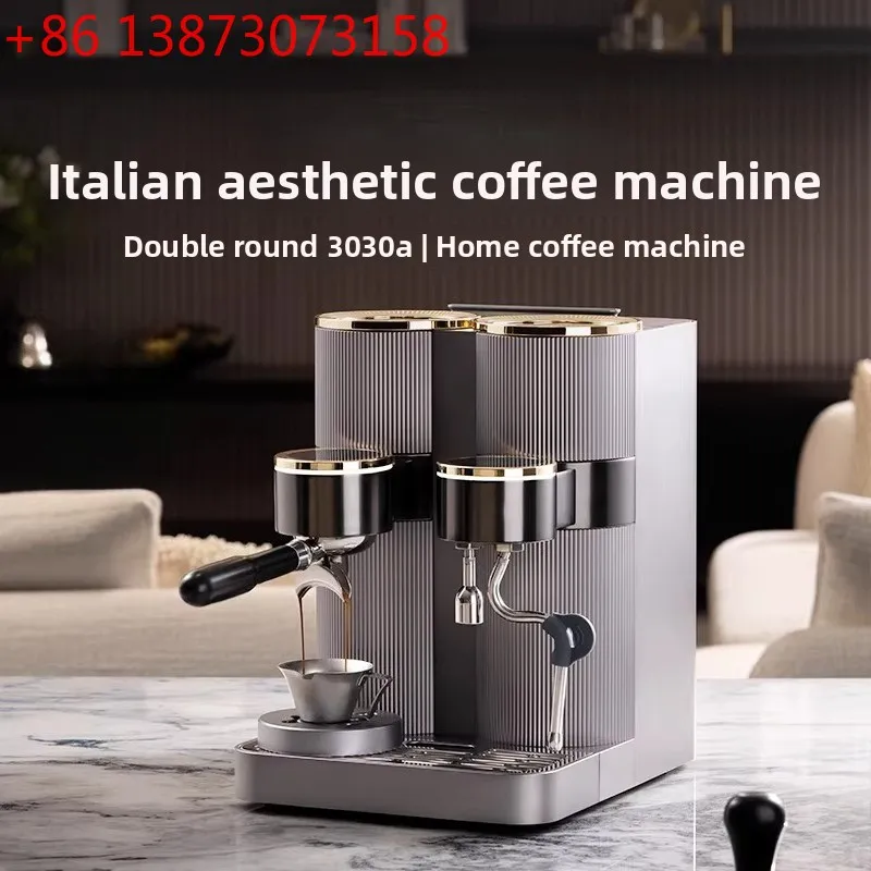 Double Round 3030A Semi-automatic Italian, Home Office Coffee Machine Boiler Breastfeeding
Double Round 3030A Semi-automatic Italian, Home Office Coffee Machine Boiler Breastfeeding