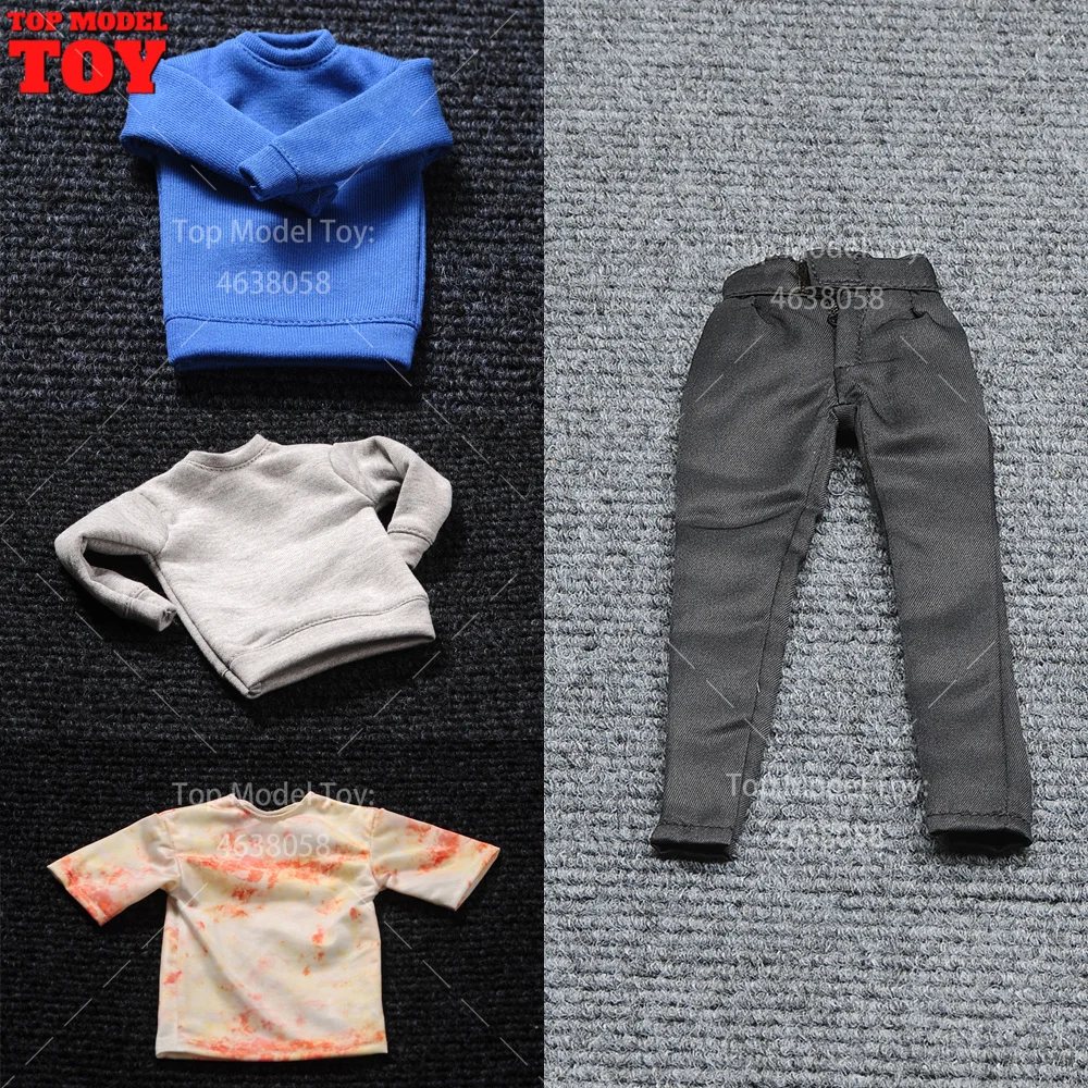 1/6 Scale T-shirt Long Sleeved Shirt Casual Hoodie Pants Clothes Model for 12" Male Soldier Action Figure Body Body Dolls
1/6 Scale T-shirt Long Sleeved Shirt Casual Hoodie Pants Clothes Model for 12" Male Soldier Action Figure Body Body Dolls