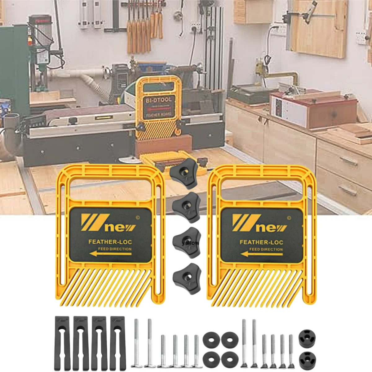 Набор удлиненных досок с перьями, многофункциональные двойные перья, слот для углового калибра, деревообрабатывающий пильный стол, инструменты безопасности «сделай сам»
Набор удлиненных досок с перьями, многофункциональные двойные перья, слот для углового калибра, деревообрабатывающий пильный стол, инструменты безопасности «сделай сам»