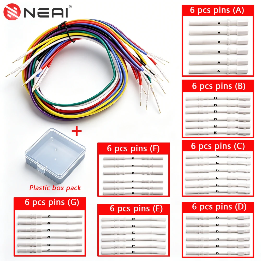 ECU Bench Cable FormulaFlash KT200 KT200II ECU Programmer Flex Cabling Kit Connector Pin Adapter Universal Jump Cable 42Pins
ECU Bench Cable FormulaFlash KT200 KT200II ECU Programmer Flex Cabling Kit Connector Pin Adapter Universal Jump Cable 42Pins
