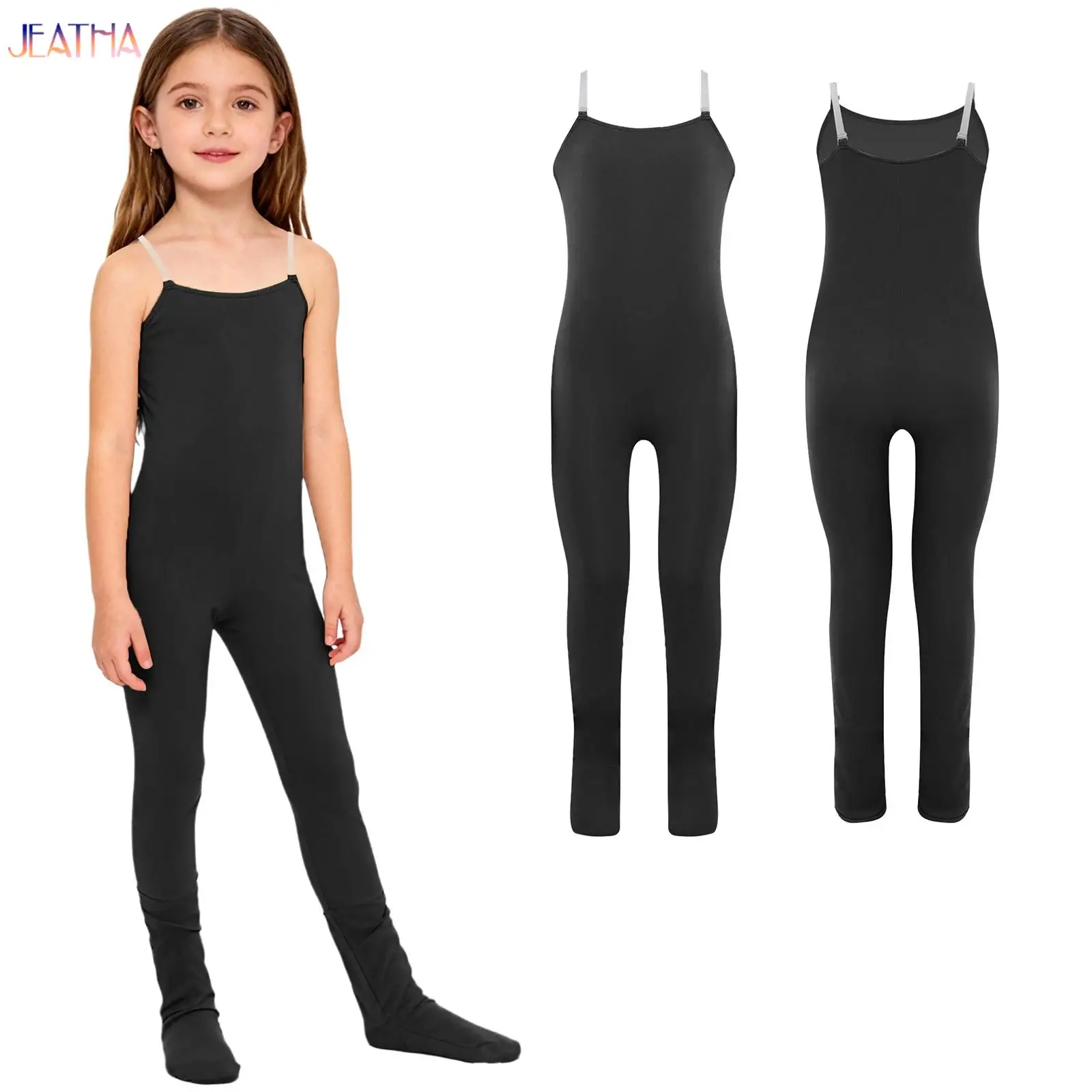 Kids Girls Cami Figure Skating Full Bodysuit Footed Jumpsuit Ballet Dance Gymnastics Leotard Tank Unitard Costume Undergarment
Kids Girls Cami Figure Skating Full Bodysuit Footed Jumpsuit Ballet Dance Gymnastics Leotard Tank Unitard Costume Undergarment
