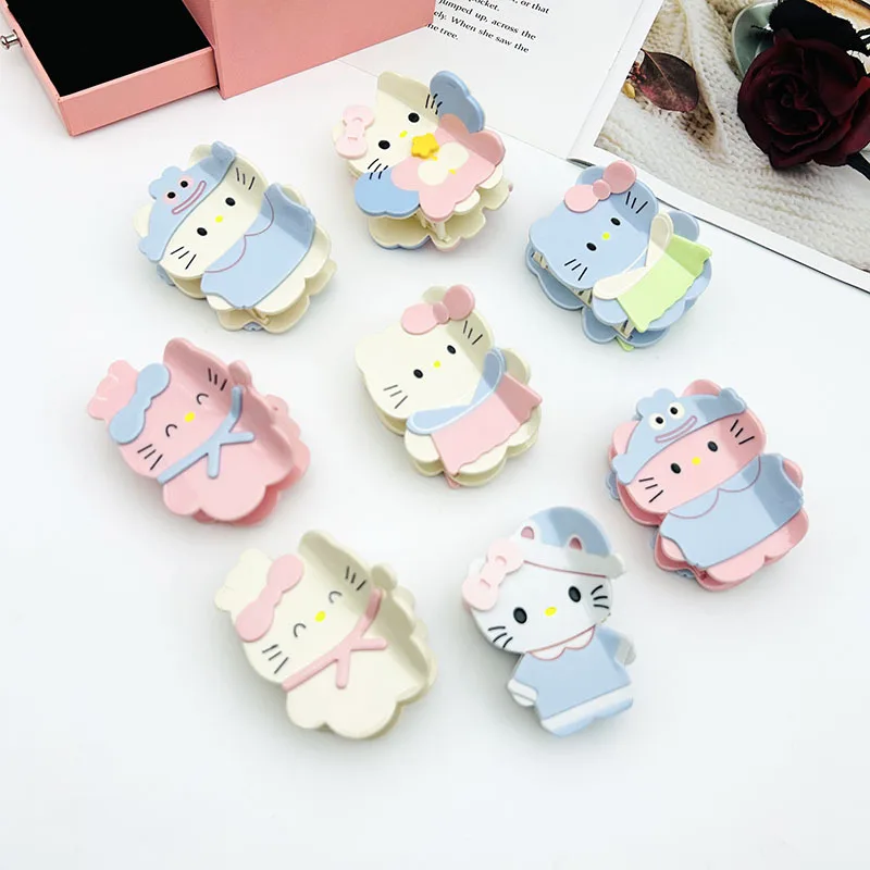 Girly Heart Hello Kitty Anime Kawaii Sanrio Hairpin Cute Cartoon Shark Clip Sweet Headwear Accessories Ins Gifts for Girls
Girly Heart Hello Kitty Anime Kawaii Sanrio Hairpin Cute Cartoon Shark Clip Sweet Headwear Accessories Ins Gifts for Girls