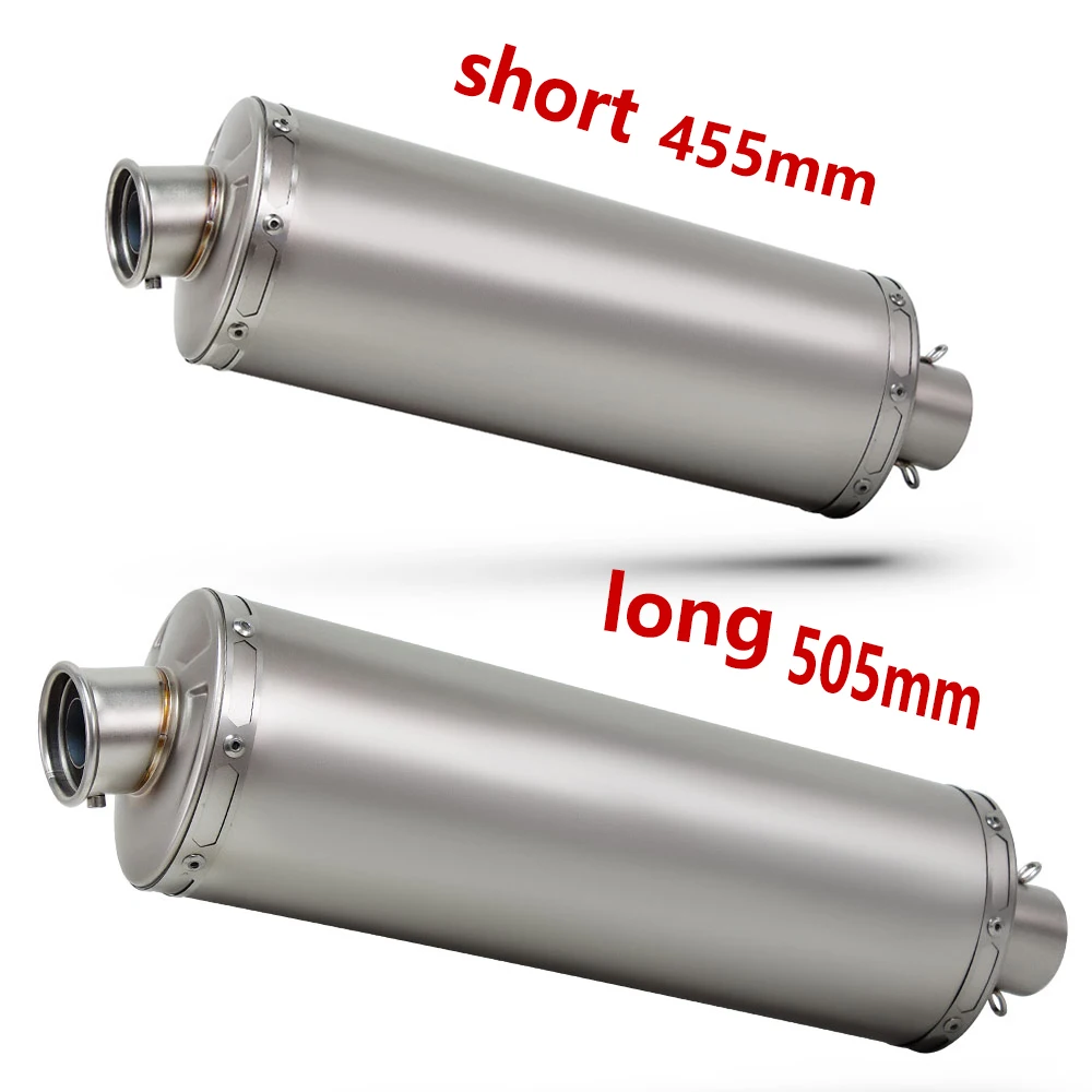 Universal 51mm OFF-ROAD Moto Exhaust Muffler Motorcycle Escape Stainless Tail Pipe with DB Killer For Vstrom650 TENERE 700 XL750
Universal 51mm OFF-ROAD Moto Exhaust Muffler Motorcycle Escape Stainless Tail Pipe with DB Killer For Vstrom650 TENERE 700 XL750