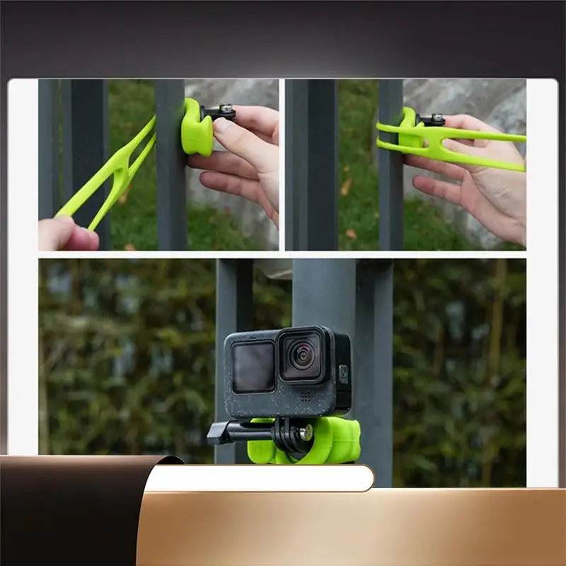 TELESIN для Gopro Многофункциональный эластичный ремешок, фиксирующий кронштейн, многофункциональный силиконовый эластичный мини-кронштейн Q-N35R
TELESIN для Gopro Многофункциональный эластичный ремешок, фиксирующий кронштейн, многофункциональный силиконовый эластичный мини-кронштейн Q-N35R