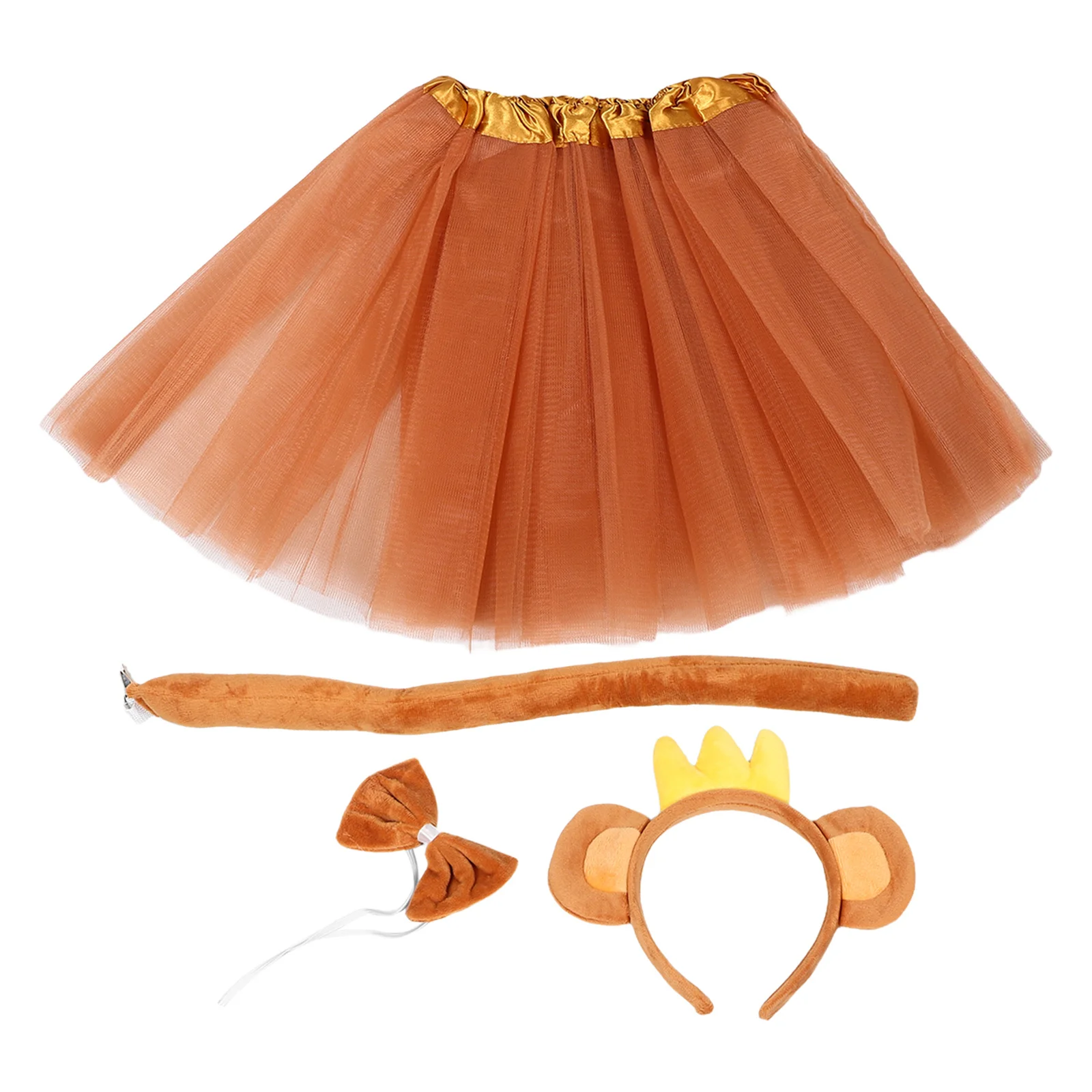 1Set Children Animal Costume Soft Monkey Ears Tail Set Durable Headband Cosplay Costume Accessory Party Monkey Jumpsuit
1Set Children Animal Costume Soft Monkey Ears Tail Set Durable Headband Cosplay Costume Accessory Party Monkey Jumpsuit