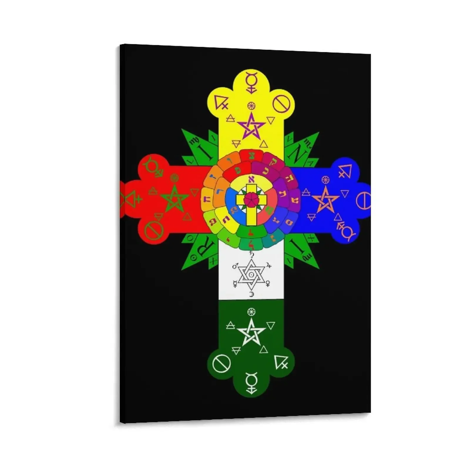THELEMIC ROSE CROSS LAMEN Canvas Painting bedroom decoration poster aesthetic Bedroom deco
THELEMIC ROSE CROSS LAMEN Canvas Painting bedroom decoration poster aesthetic Bedroom deco