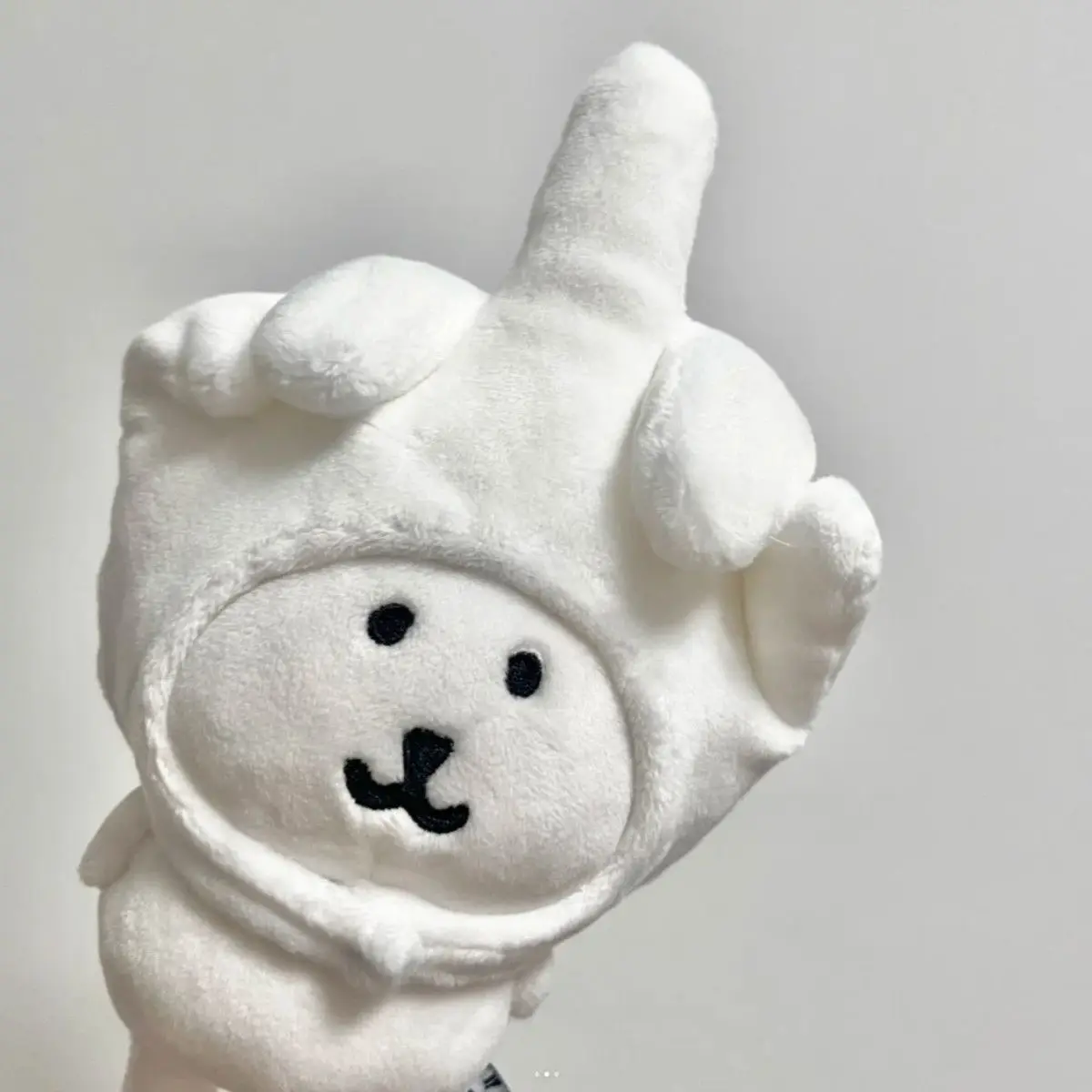 Super Cute Self-mocking Bear Doll Dress Creative and Funny Adorable Finger Head Cover Hat Cotton Doll Set and Accessories
Super Cute Self-mocking Bear Doll Dress Creative and Funny Adorable Finger Head Cover Hat Cotton Doll Set and Accessories