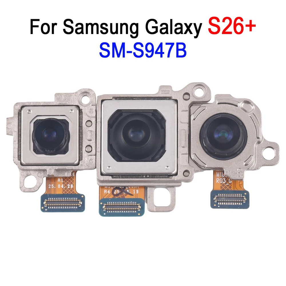 S947B Rear Camera Set For Samsung Galaxy S26 Plus 5G SM-S947B, Telephoto + Wide + Main Back Camera Repair Replacement Spare Part
S947B Rear Camera Set For Samsung Galaxy S26 Plus 5G SM-S947B, Telephoto + Wide + Main Back Camera Repair Replacement Spare Part