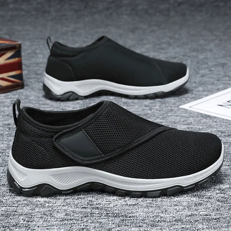 Men's Flying Woven Mesh Casual Shoes Soft Sole Breathable Sneakers Light Anti-slip Hiking Running Shoes for Men Zapatos Casuales
Men's Flying Woven Mesh Casual Shoes Soft Sole Breathable Sneakers Light Anti-slip Hiking Running Shoes for Men Zapatos Casuales