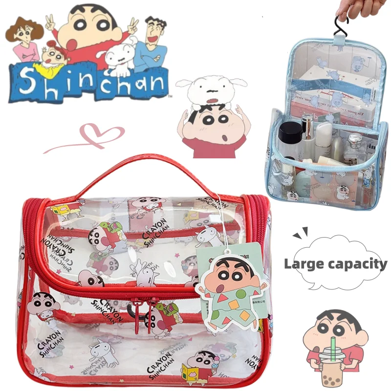 Crayon Shin-chan Storage Bag Cartoon and Cute Large Capacity Portable Toiletry Bag Stylish and Personalized Student Makeup Bag
Crayon Shin-chan Storage Bag Cartoon and Cute Large Capacity Portable Toiletry Bag Stylish and Personalized Student Makeup Bag