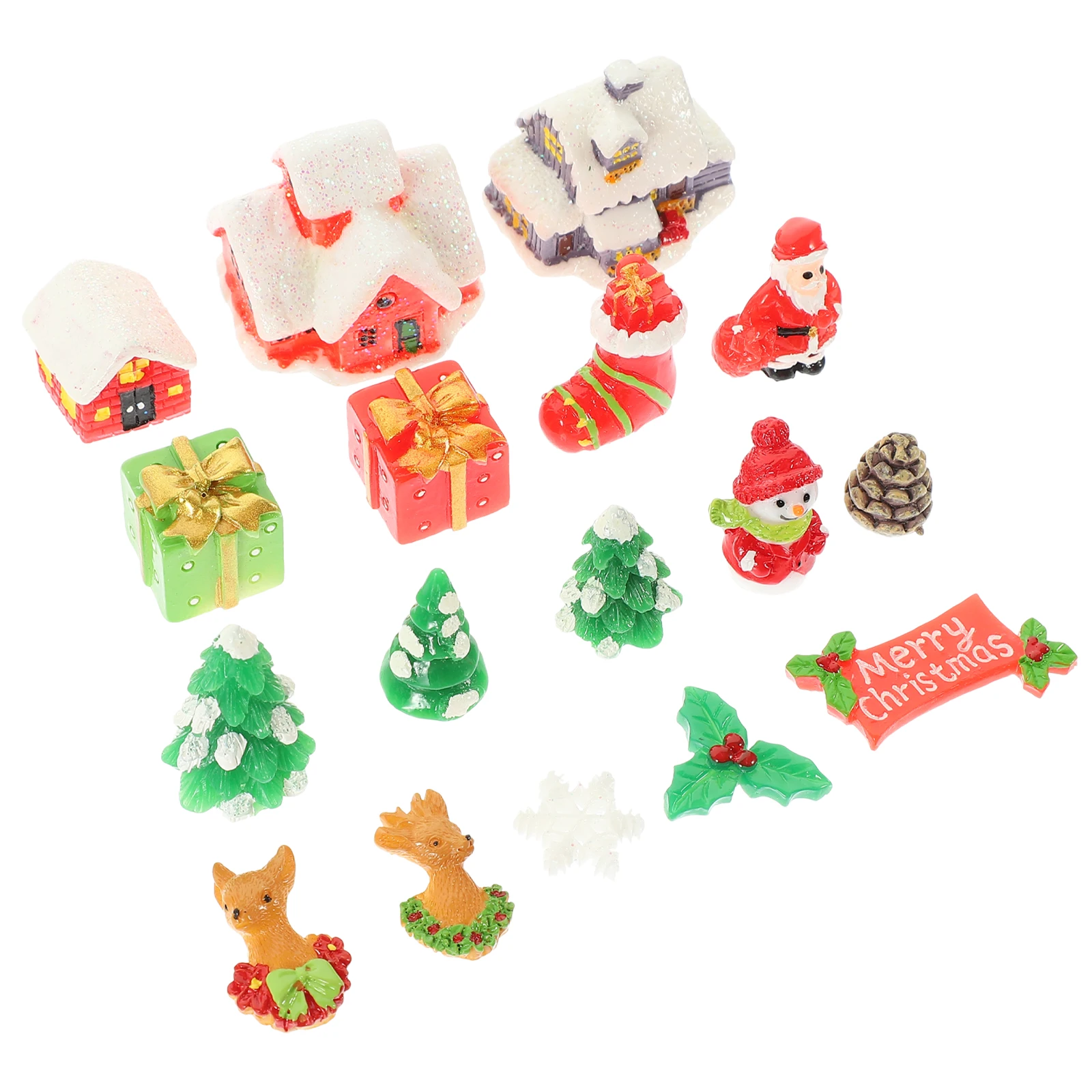 1 set Christmas Tree Decorations Mini Resin Figurines Tiny Carriage Deer naments Home Festive Micro L scape Accessories
1 set Christmas Tree Decorations Mini Resin Figurines Tiny Carriage Deer naments Home Festive Micro L scape Accessories