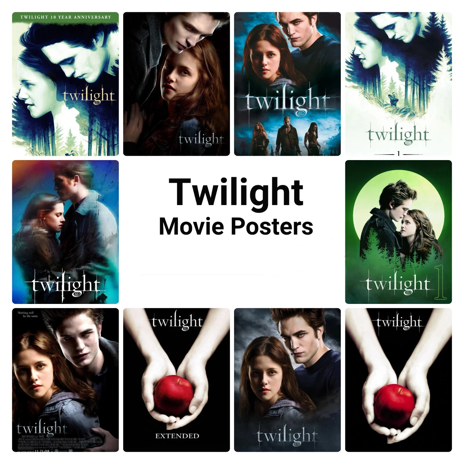 Twilight (2008) Movie Print Art Canvas Poster, For Living Room Decor Home Wall Picture
Twilight (2008) Movie Print Art Canvas Poster, For Living Room Decor Home Wall Picture