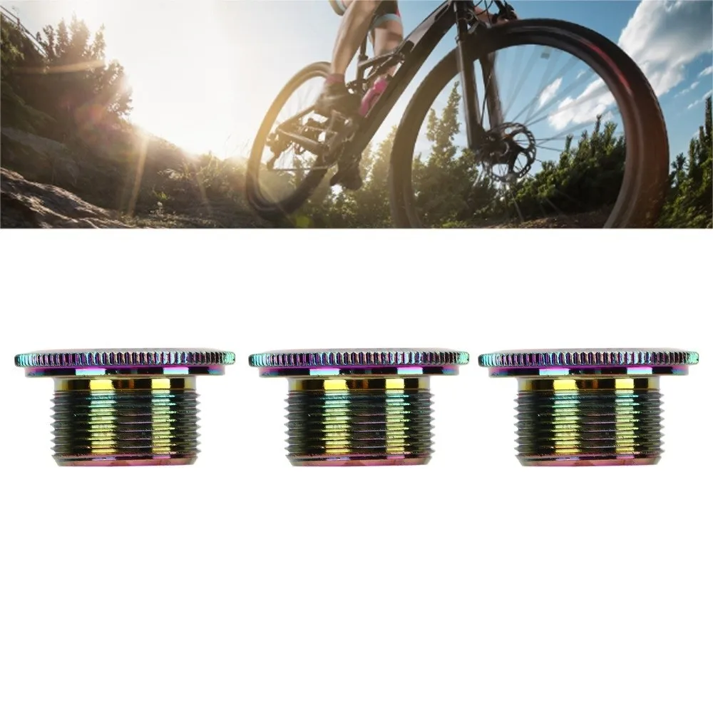 3PCS 19mm M19 Crank Screw Aluminum Alloy Light Weight Mountain Bike Crank Cover Screws Easy To Install Crank Cover Screws
3PCS 19mm M19 Crank Screw Aluminum Alloy Light Weight Mountain Bike Crank Cover Screws Easy To Install Crank Cover Screws