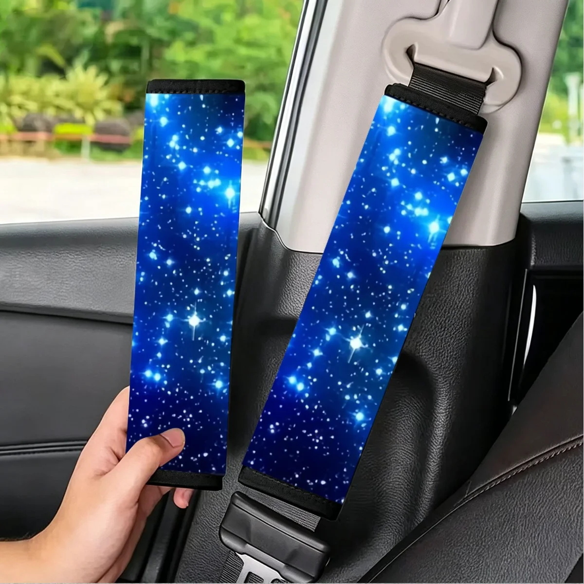 Blue Galaxy Starry Sky Soft Car Seat Belt Shoulder Pad Anti Rub Comfort Safety Belt Protective Cover Universal For Auto Vehicles
Blue Galaxy Starry Sky Soft Car Seat Belt Shoulder Pad Anti Rub Comfort Safety Belt Protective Cover Universal For Auto Vehicles