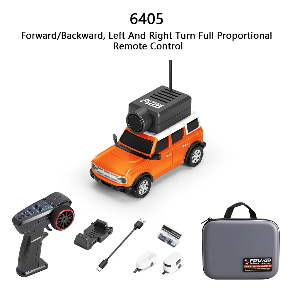 Wltoys 6405C 1/64 Mini RC Car 2.4GHz Built-In Gyroscope With Camera And Adjustable Speed Full Size Rc Car
Wltoys 6405C 1/64 Mini RC Car 2.4GHz Built-In Gyroscope With Camera And Adjustable Speed Full Size Rc Car