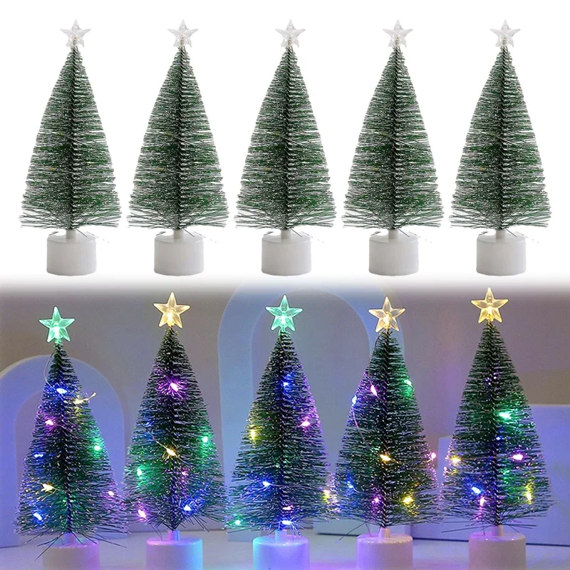 Luminous Mini Christmas Trees LED Lights Home Decoration Electronic Candles Childrens Gifts New Year Christmas Party Ornament
Luminous Mini Christmas Trees LED Lights Home Decoration Electronic Candles Childrens Gifts New Year Christmas Party Ornament