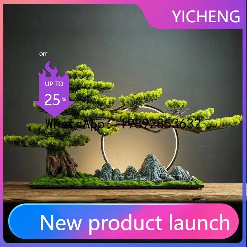 Hys new chinoiserie artificial welcome pine green plant ornament hotel living room office entrance decoration bonsai
Hys new chinoiserie artificial welcome pine green plant ornament hotel living room office entrance decoration bonsai