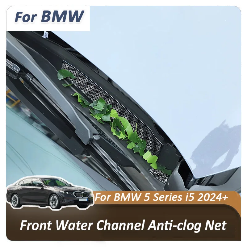 For BMW 5 Series i5 G60 G61 G68 2024 2025 LHD Car Cowl Drain Cover Mesh Front Windshield Drain Channel Debris Guard Accessories
For BMW 5 Series i5 G60 G61 G68 2024 2025 LHD Car Cowl Drain Cover Mesh Front Windshield Drain Channel Debris Guard Accessories