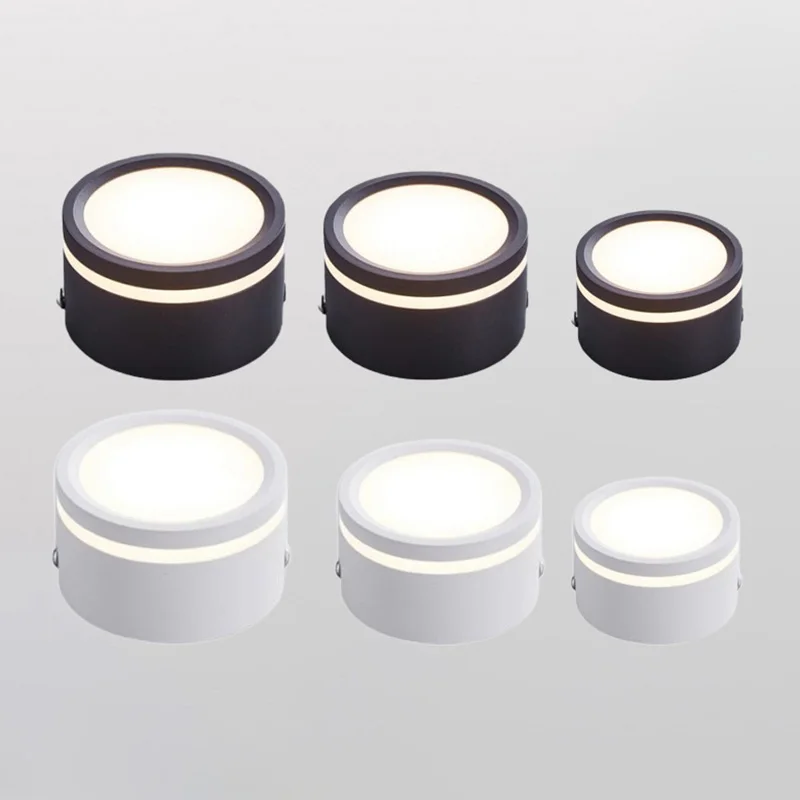 Surface Mounted Dimmable LED Downlights 5W 7W 10W 12W 15W Ceiling Spotlights AC85~265V Home Lighting Kitchen Corridor Shop
Surface Mounted Dimmable LED Downlights 5W 7W 10W 12W 15W Ceiling Spotlights AC85~265V Home Lighting Kitchen Corridor Shop