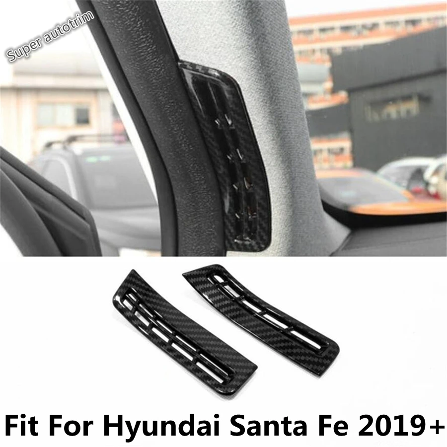 Pillar A Air AC Conditioning Vent Outlet Frame Decoration Cover Trim For Hyundai Santa Fe 2019 - 2023 Carbon Fiber Accessories
Pillar A Air AC Conditioning Vent Outlet Frame Decoration Cover Trim For Hyundai Santa Fe 2019 - 2023 Carbon Fiber Accessories