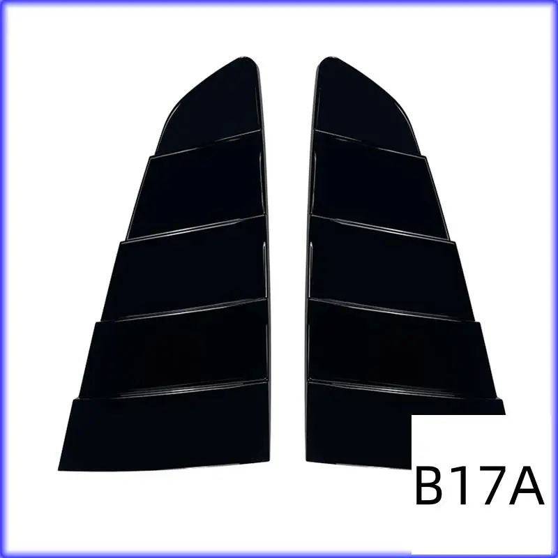 BT-Car Rear Triangular Window Louvers Shutters Blinds Cover Trim For Ford Mustang MK6 2015-2023 Glossy Black
BT-Car Rear Triangular Window Louvers Shutters Blinds Cover Trim For Ford Mustang MK6 2015-2023 Glossy Black
