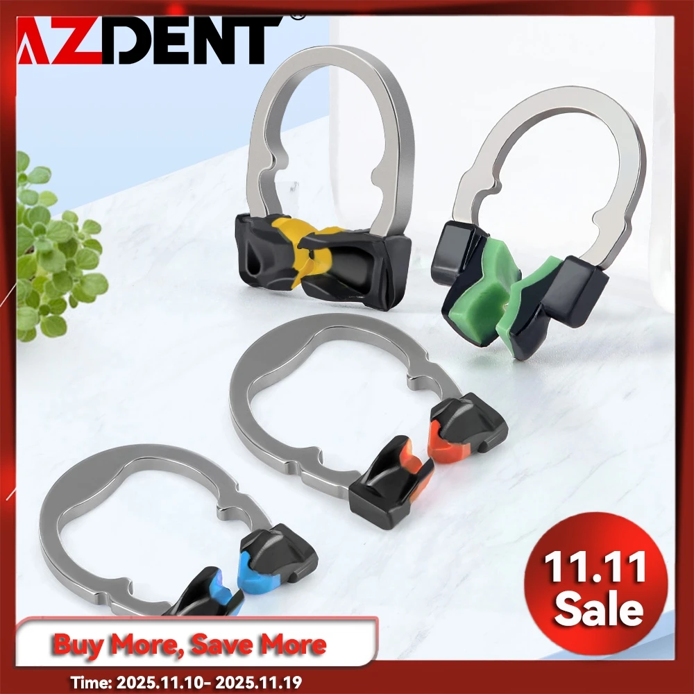 Azdent Dental Sectional Matrix System Set Dental Matrices Clip Ring Matrix Bands Dental Wedges Plastic
Azdent Dental Sectional Matrix System Set Dental Matrices Clip Ring Matrix Bands Dental Wedges Plastic