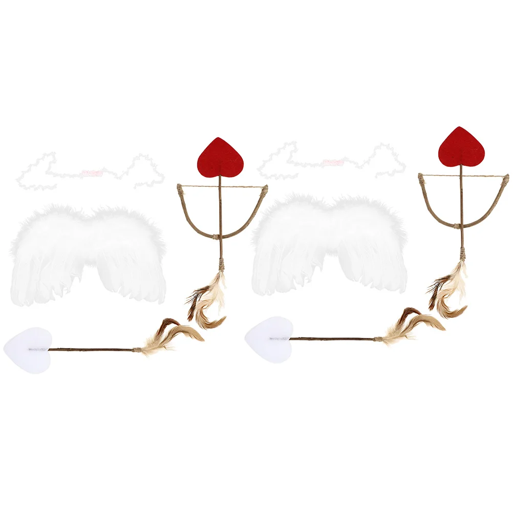 10 Pcs Cupid Wings Baby Costume Newborn Photography Props Boys Angel Valentines Day for Girls Arrow Photoshoot Costumes
10 Pcs Cupid Wings Baby Costume Newborn Photography Props Boys Angel Valentines Day for Girls Arrow Photoshoot Costumes