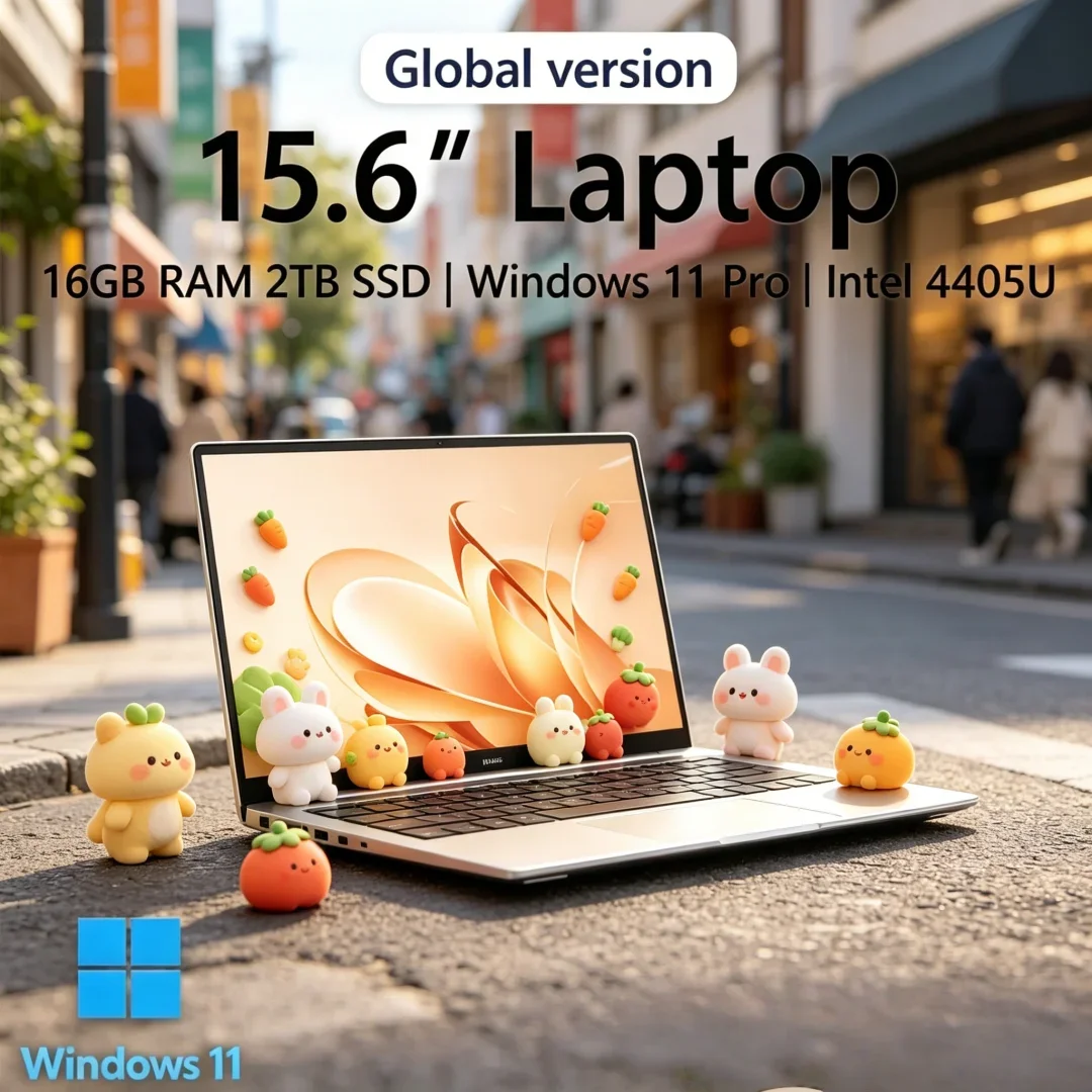 2026 Quintessential Hyper‑Slender Laptop 15.6 16GB RAM 2TB SSD Intel 4405U Exalted Gaming PC 1920*1080 Display Polished Office
2026 Quintessential Hyper‑Slender Laptop 15.6 16GB RAM 2TB SSD Intel 4405U Exalted Gaming PC 1920*1080 Display Polished Office