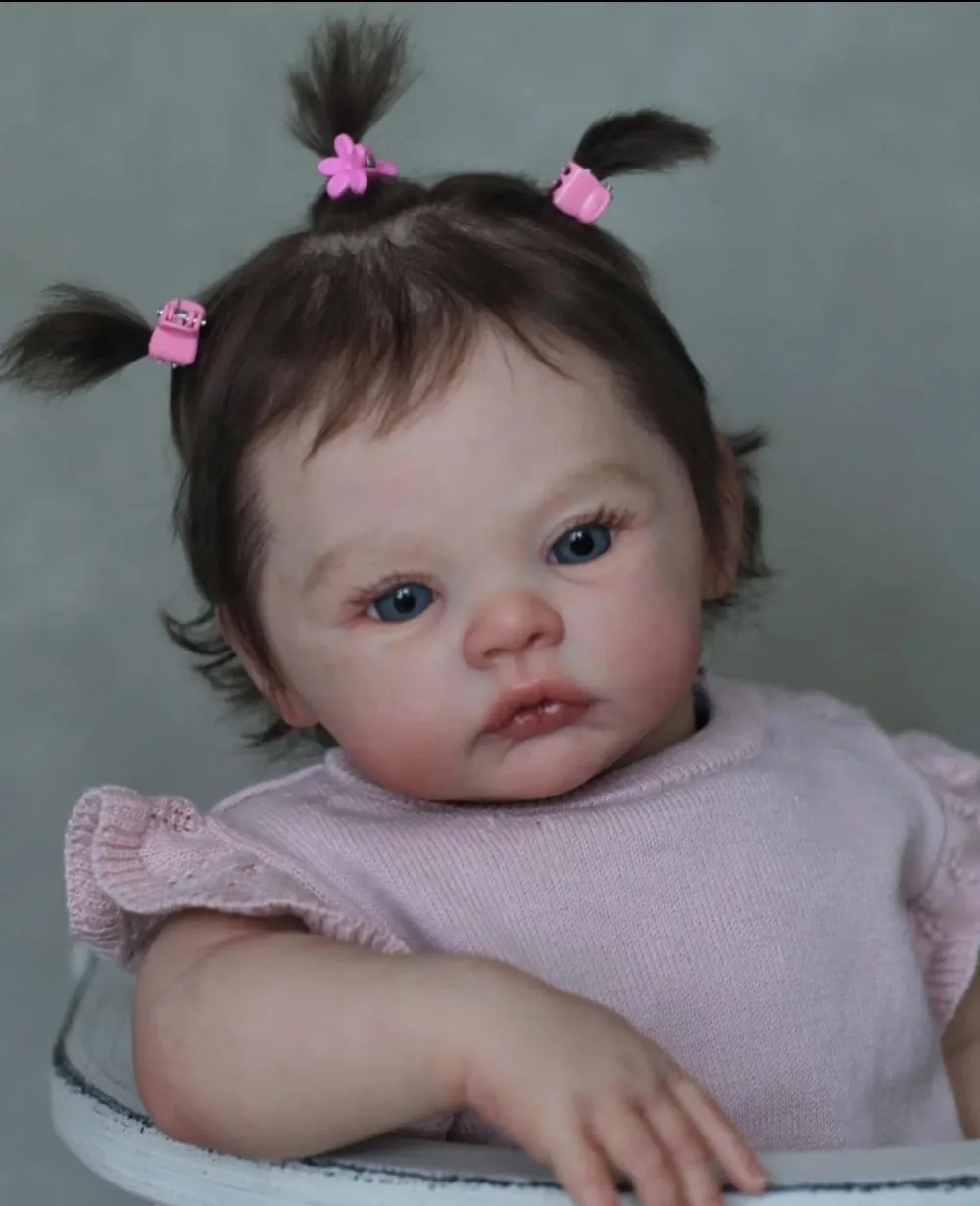 BZDOLL 45 CM Meadow 3D Skin Visible Veins Soft Vinyl Reborn Baby Doll Toy For Girl Cloth Body Kid Dress Up Play House Boneca
BZDOLL 45 CM Meadow 3D Skin Visible Veins Soft Vinyl Reborn Baby Doll Toy For Girl Cloth Body Kid Dress Up Play House Boneca