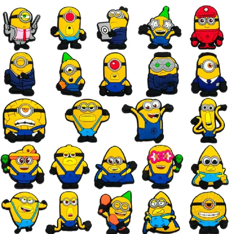 24Pcs Caliente Imagen de personajes de dibujos animados de Anime amarillo DlY dijes para zapatos accesorios divertidos sandalia
24Pcs Caliente Imagen de personajes de dibujos animados de Anime amarillo DlY dijes para zapatos accesorios divertidos sandalia