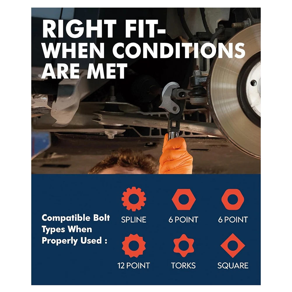 【ORNAMENT】Crowfoot Wrench Set-Self-Adjusting-3-Piece Kit Fits 1/4", 3/8", 1/2" Drives, Covers 5-32Mm
【ORNAMENT】Crowfoot Wrench Set-Self-Adjusting-3-Piece Kit Fits 1/4", 3/8", 1/2" Drives, Covers 5-32Mm