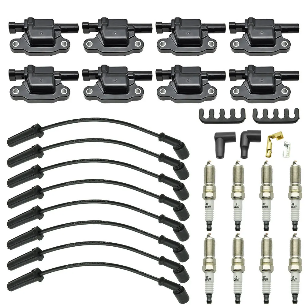 Performance UF743 Coil Pack Spark Plugs Wires For 14-21 Cadillac Chevy GMC V8 V6
Performance UF743 Coil Pack Spark Plugs Wires For 14-21 Cadillac Chevy GMC V8 V6