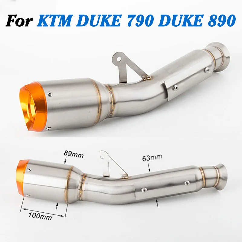 For KTM DUKE 790 DUKE 890 Motorcycle Exhaust System Escape 790 DUKE exhaust duke 890 muffler
For KTM DUKE 790 DUKE 890 Motorcycle Exhaust System Escape 790 DUKE exhaust duke 890 muffler