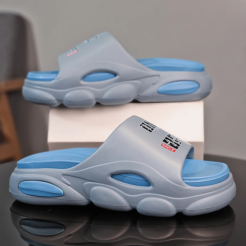 Summer Men's Slippers Outdoor Beach Sandals Indoor Comfortable Soft Slides Flip-flops Men Beach Slippers Home Shoes Big Size 47
Summer Men's Slippers Outdoor Beach Sandals Indoor Comfortable Soft Slides Flip-flops Men Beach Slippers Home Shoes Big Size 47