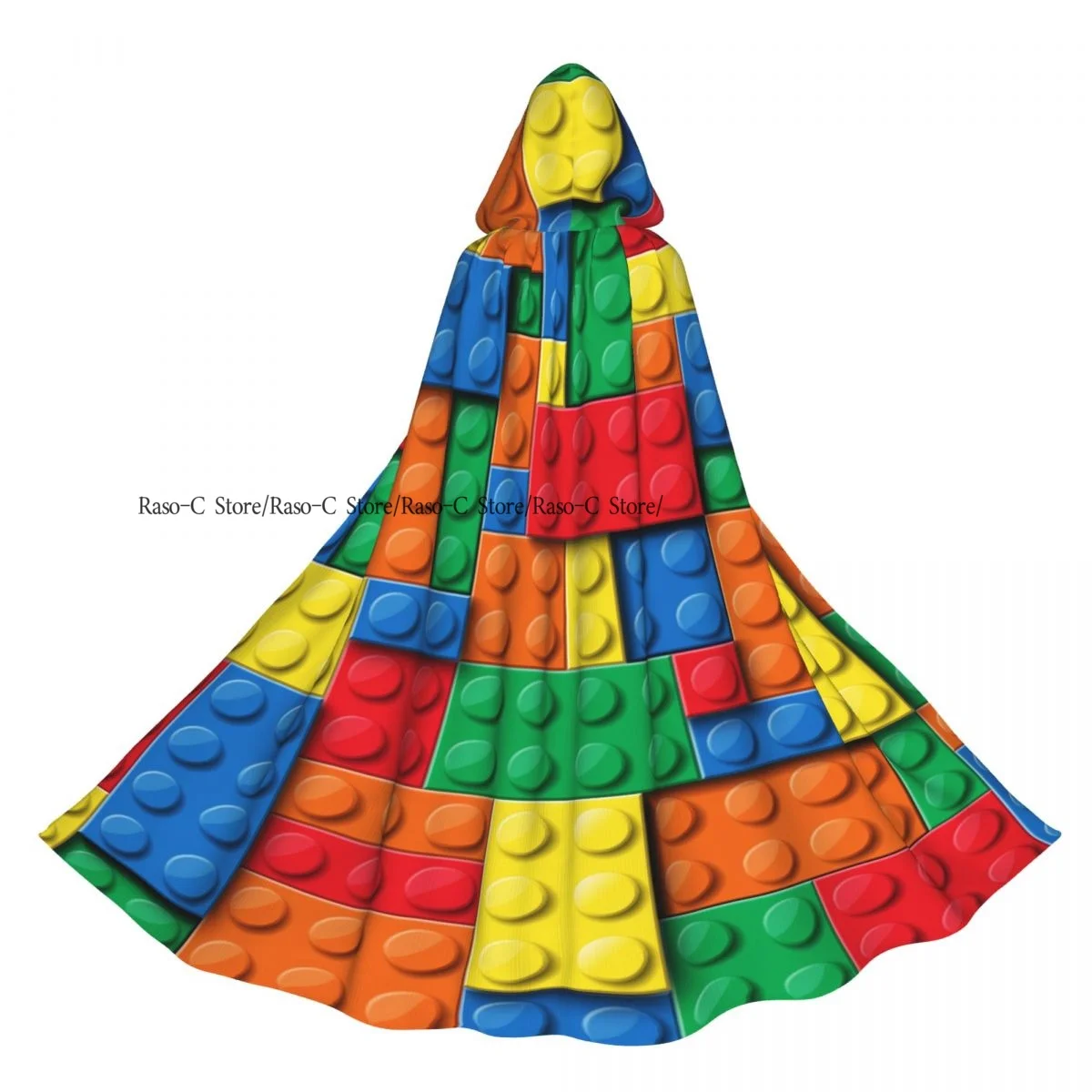 Плащ для взрослых, накидка с капюшоном, красочные строительные блоки, кирпичи, средневековый костюм, ведьма, Викка, вампир, эльф, Пурим, карнавальная вечеринка
Плащ для взрослых, накидка с капюшоном, красочные строительные блоки, кирпичи, средневековый костюм, ведьма, Викка, вампир, эльф, Пурим, карнавальная вечеринка