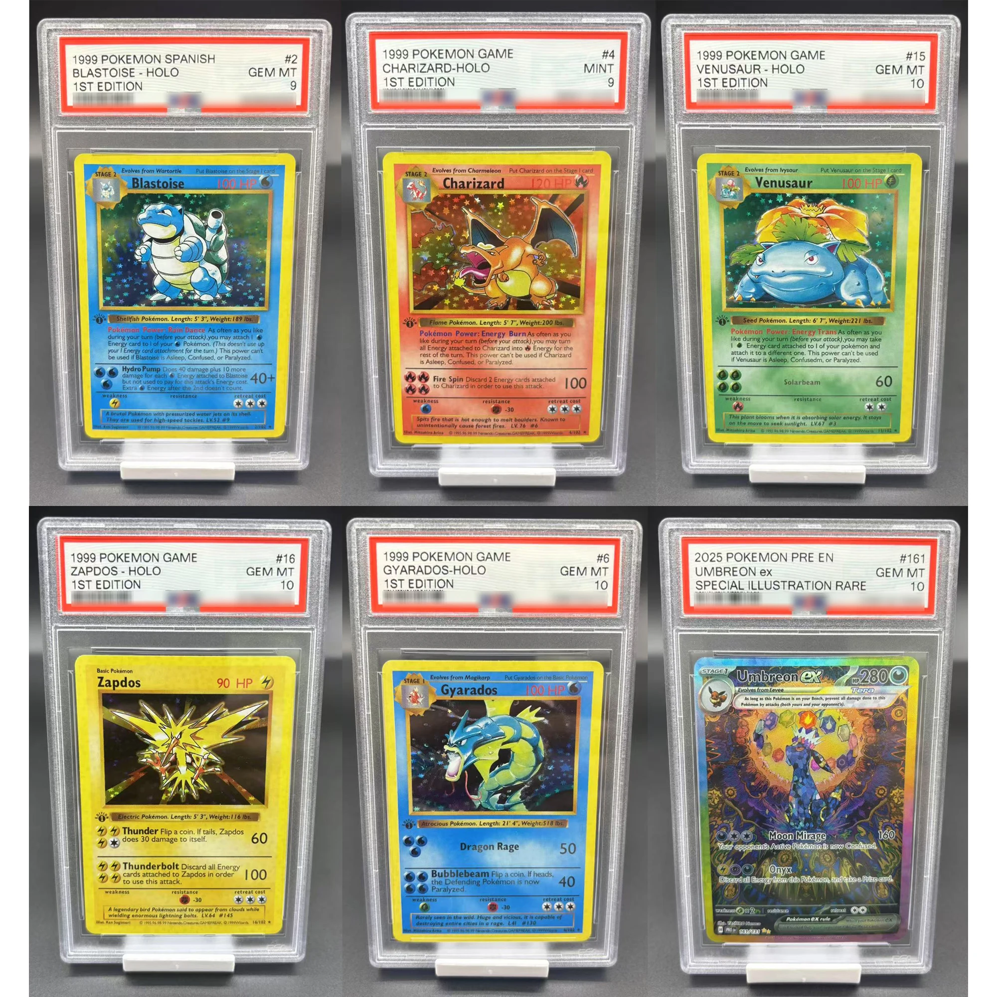 Ptcg Eeveelution Charizard Рейтинг карты Eevee Umbreon Sylveon Venusaur Копия версии Diy Классические аниме Коллекционные карты Подарочные игрушки
Ptcg Eeveelution Charizard Рейтинг карты Eevee Umbreon Sylveon Venusaur Копия версии Diy Классические аниме Коллекционные карты Подарочные игрушки
