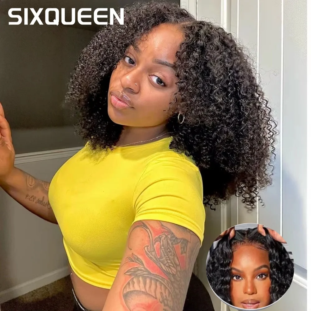 Готовые к носке парики Deep Wave без клея, короткие кудрявые парики-каре из натуральных человеческих волос, предварительно выщипанные, натуральный черный цвет, парики с HD-кружевом 5x5
Готовые к носке парики Deep Wave без клея, короткие кудрявые парики-каре из натуральных человеческих волос, предварительно выщипанные, натуральный черный цвет, парики с HD-кружевом 5x5