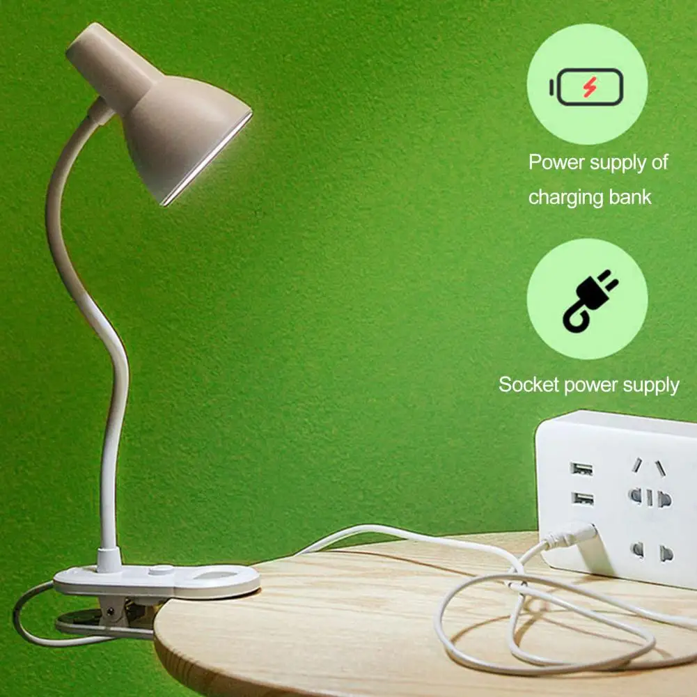 Clip LED Lamp High Brightness Flicker Free Energy-saving Flexible Hose Design Wide Lighting Angle 3000K-6000K Clip LED Desk Lamp
Clip LED Lamp High Brightness Flicker Free Energy-saving Flexible Hose Design Wide Lighting Angle 3000K-6000K Clip LED Desk Lamp