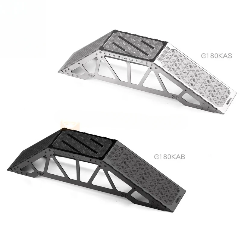 Simulation Stainless Steel Single-sided Bridge for 1/12 1/18 1/24 RC Crawler Car Traxxas TRX4-M SCX24 Defender Upgrade Parts 
Simulation Stainless Steel Single-sided Bridge for 1/12 1/18 1/24 RC Crawler Car Traxxas TRX4-M SCX24 Defender Upgrade Parts