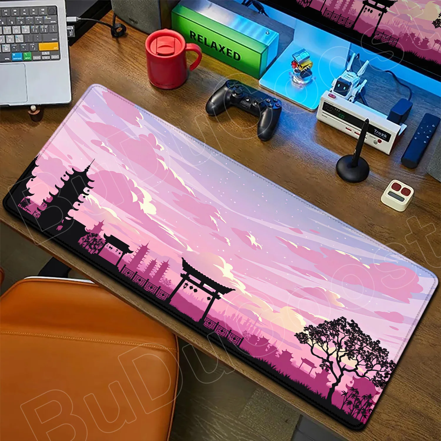 Kawaii Pink Cloud Gamer Mousepad Cartoon Landscape Keyboard Mat XL Office Carpet Laptop Japan Element Mouse Pad Desk Accessories
Kawaii Pink Cloud Gamer Mousepad Cartoon Landscape Keyboard Mat XL Office Carpet Laptop Japan Element Mouse Pad Desk Accessories