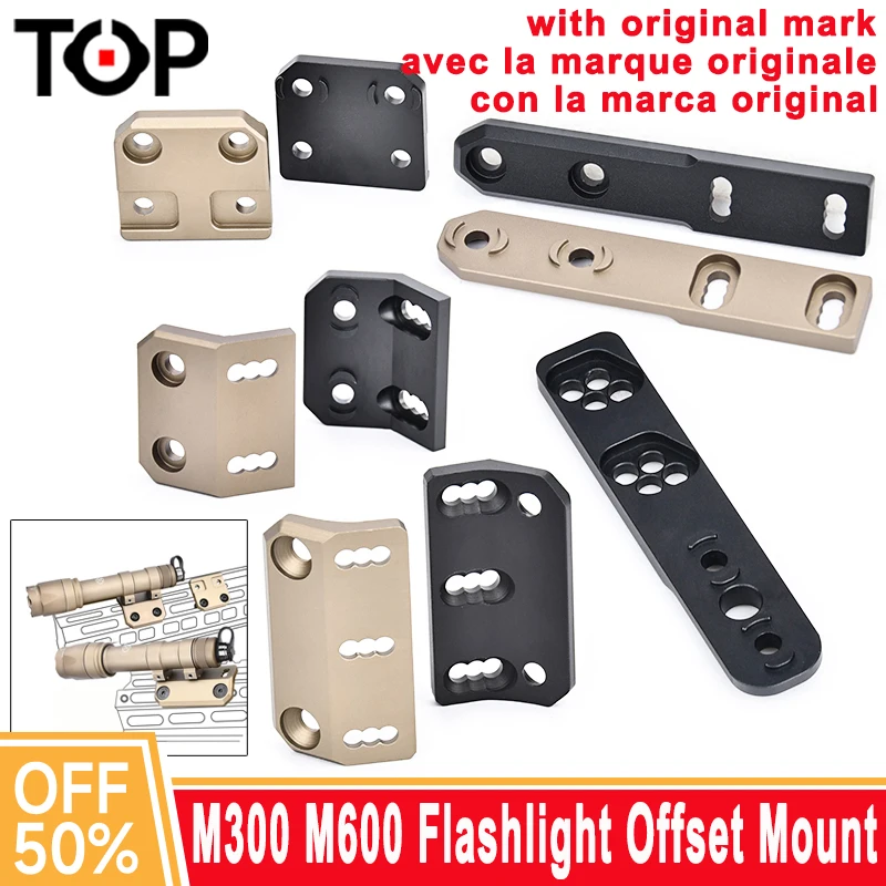 Tactical Metal Surefir M300 M600 Offset Scout Mount Hunting Accessory fit Mlok Keymod Airsoft PLH V2 Flashlight Adaptive Base
Tactical Metal Surefir M300 M600 Offset Scout Mount Hunting Accessory fit Mlok Keymod Airsoft PLH V2 Flashlight Adaptive Base