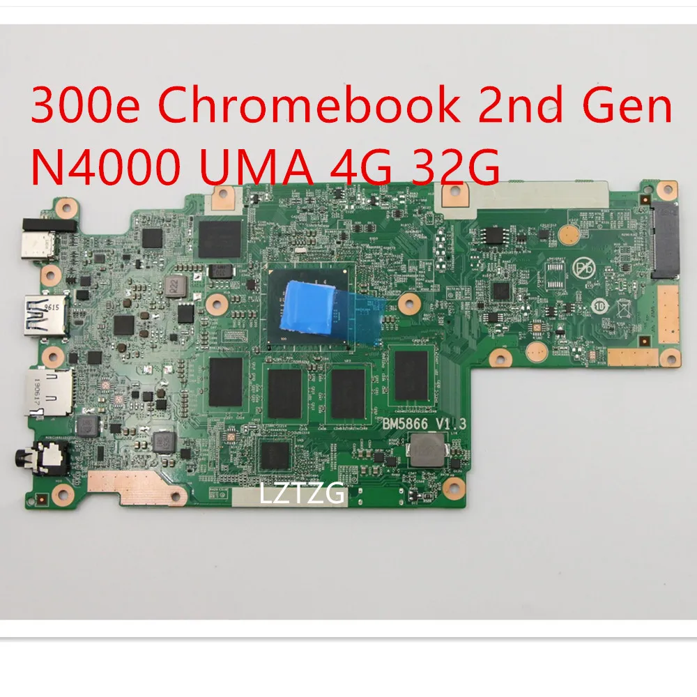 Motherboard For Lenovo 300e Chromebook 2nd Gen Laptop Mainboard N4000 UMA 4G 32G 5B20T79491 5B21B64556 5B21C74710 5B21C74709
Motherboard For Lenovo 300e Chromebook 2nd Gen Laptop Mainboard N4000 UMA 4G 32G 5B20T79491 5B21B64556 5B21C74710 5B21C74709