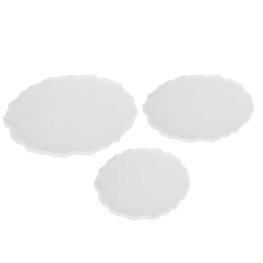 3pcs Irregular Round Fruit Tray Mould Three Tier White Tea Tray Mould Easy Release Three Layer Tray Mould Snack Rack
3pcs Irregular Round Fruit Tray Mould Three Tier White Tea Tray Mould Easy Release Three Layer Tray Mould Snack Rack
