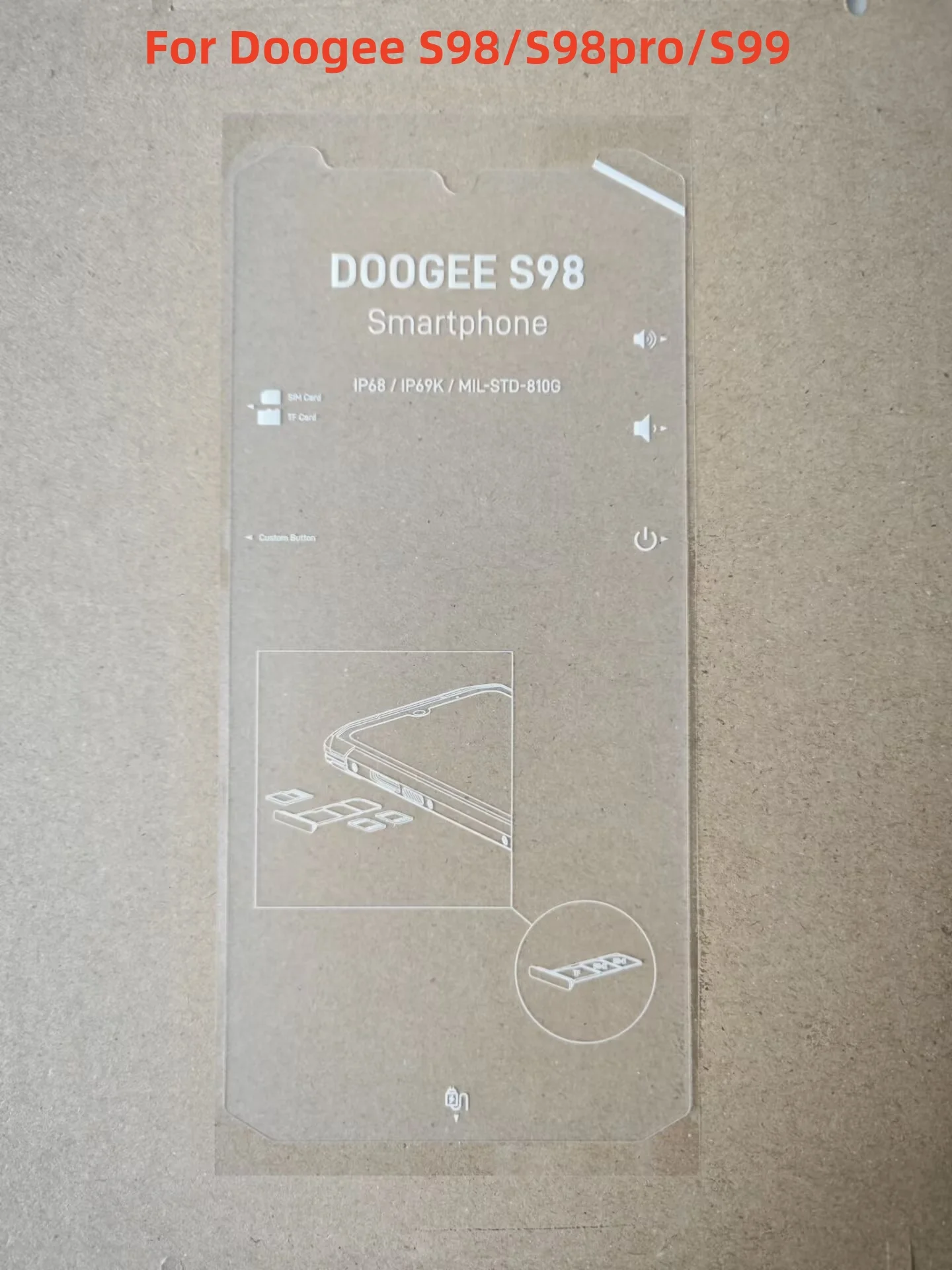 Pop New Original Explosion-proof Soft Film For DOOGEE S98 S98PRO S89 Cell Phone Screen Protector Full Coverage Films
Pop New Original Explosion-proof Soft Film For DOOGEE S98 S98PRO S89 Cell Phone Screen Protector Full Coverage Films